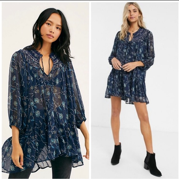 Free People Other - NWT Free people keep up with Kara coverup tunic s